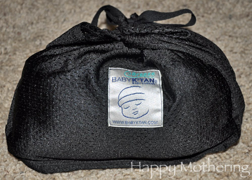 Baby K'tan tote for transporting the baby carrier