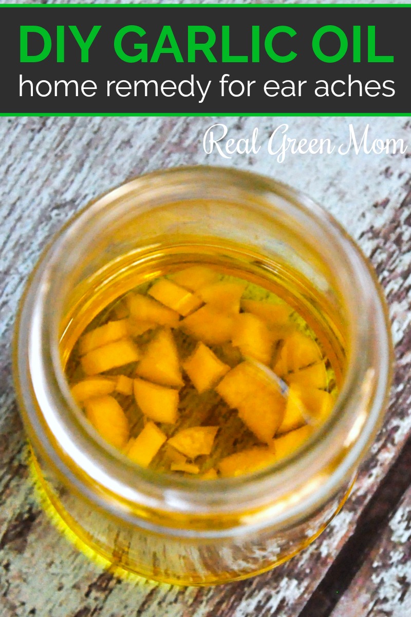 How to Make Garlic Infused Olive Oil for Ear Aches Real Green Mom