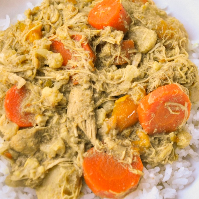Slow Cooker Chicken Curry Dinner Recipe Real Green Mom