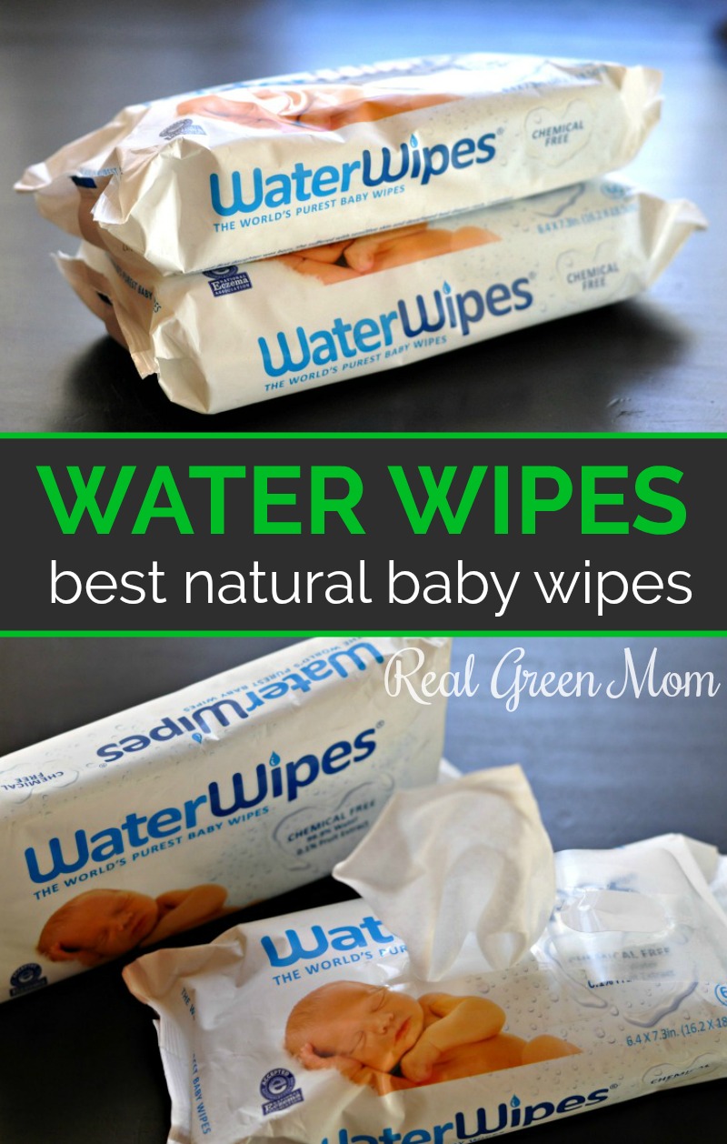 Four packages of Water Wipes baby wipes - 3 closed and one open
