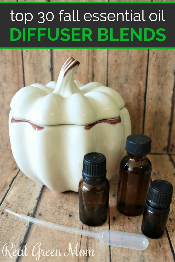 Ceramic pumpkin, 3 bottles of essential oils and a plastic dropper
